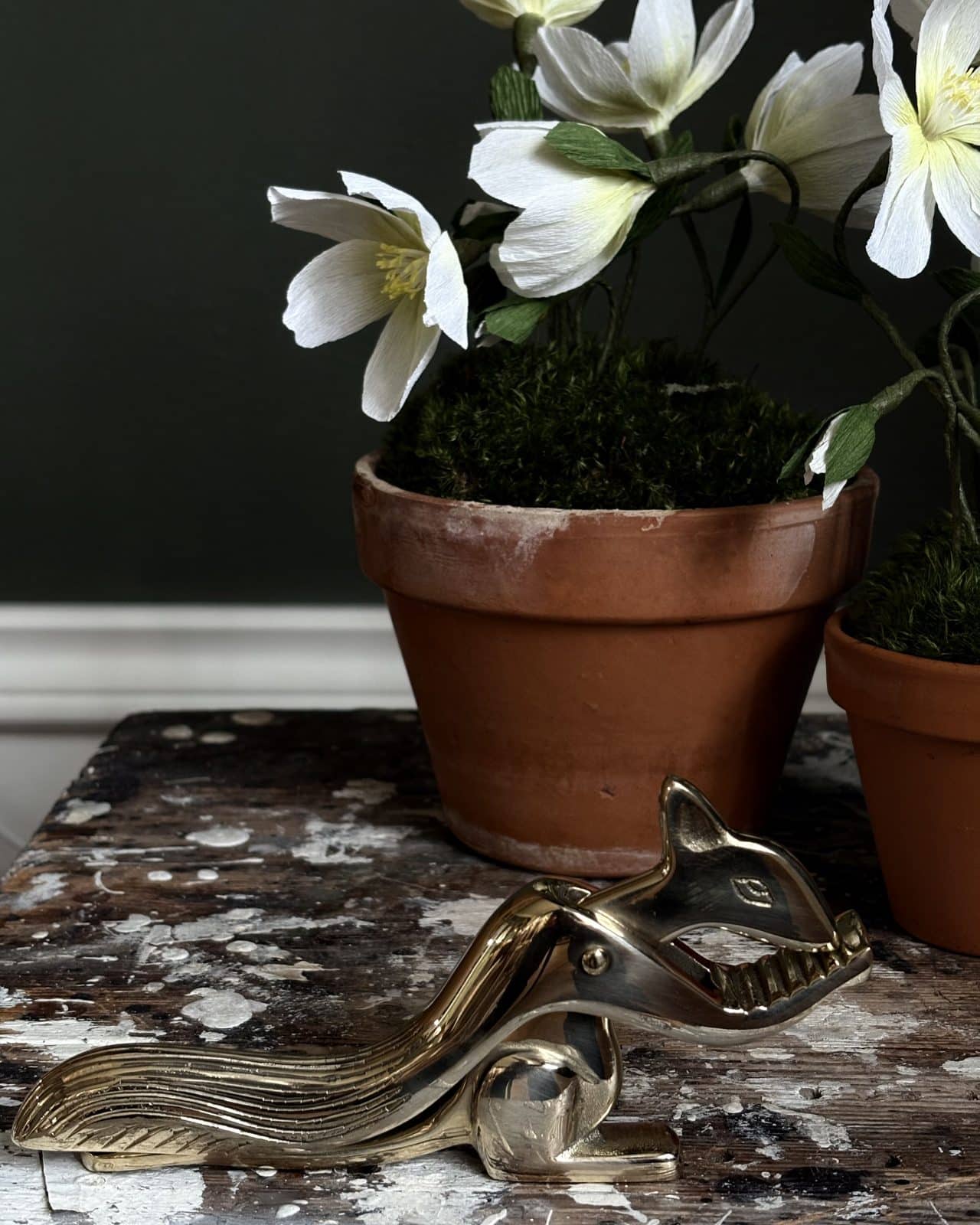 Nötknäckare i mässing