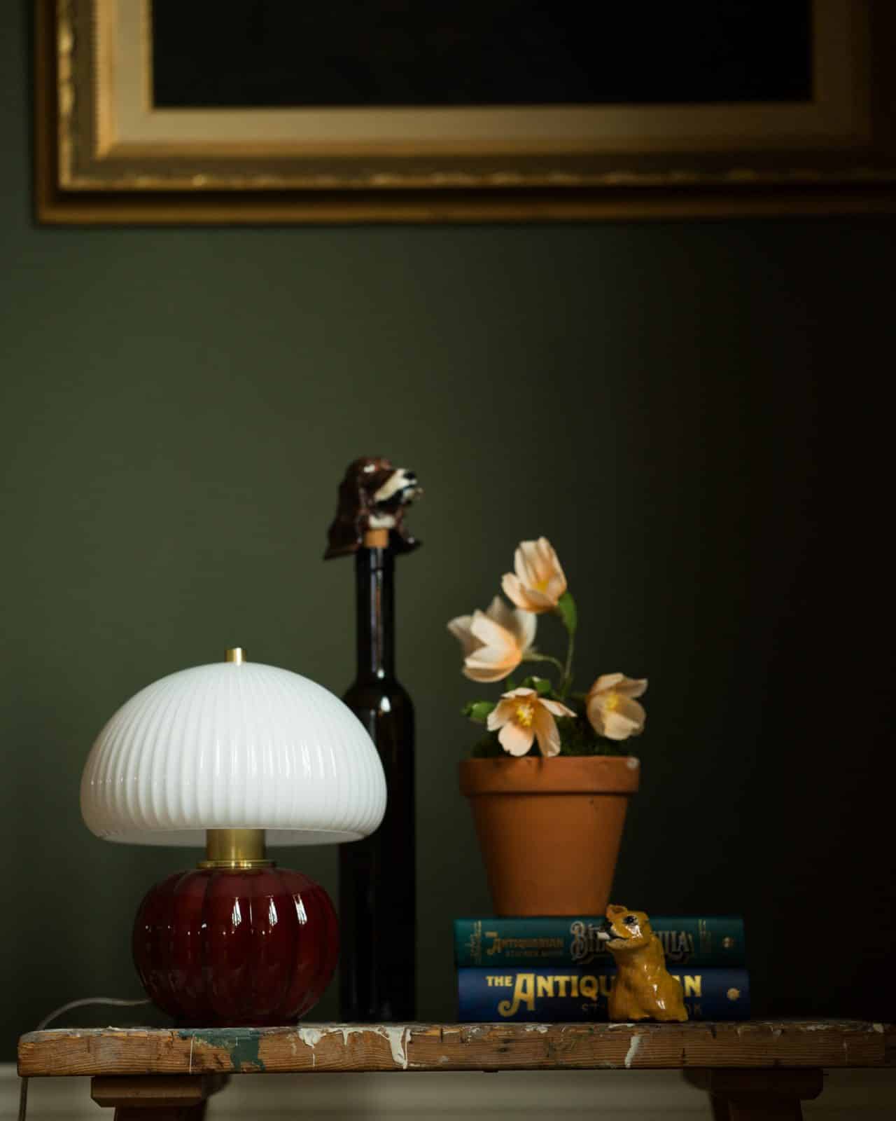 Lampa "Madeleine" burgundy