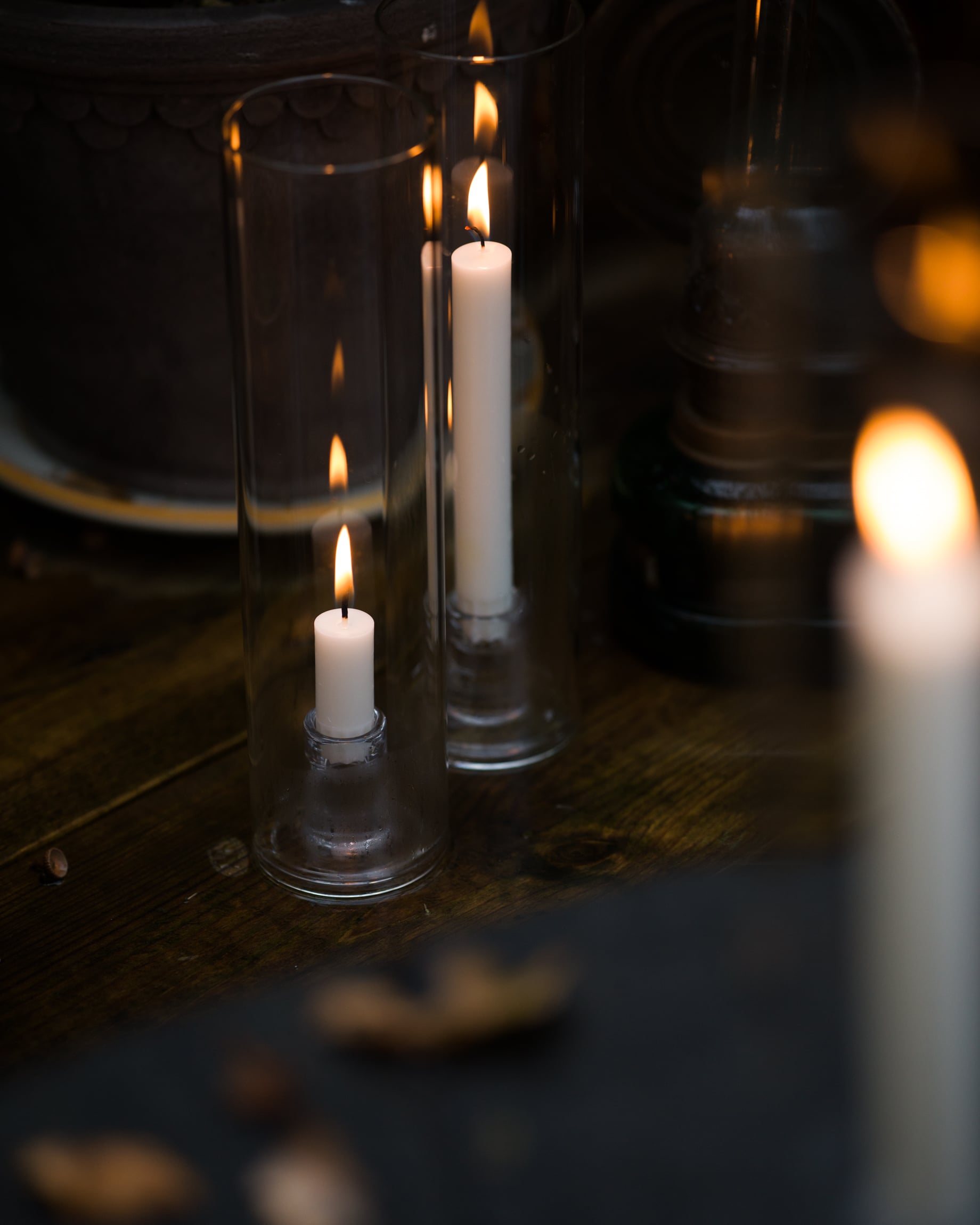 Ljusstake i glas - Bild 2