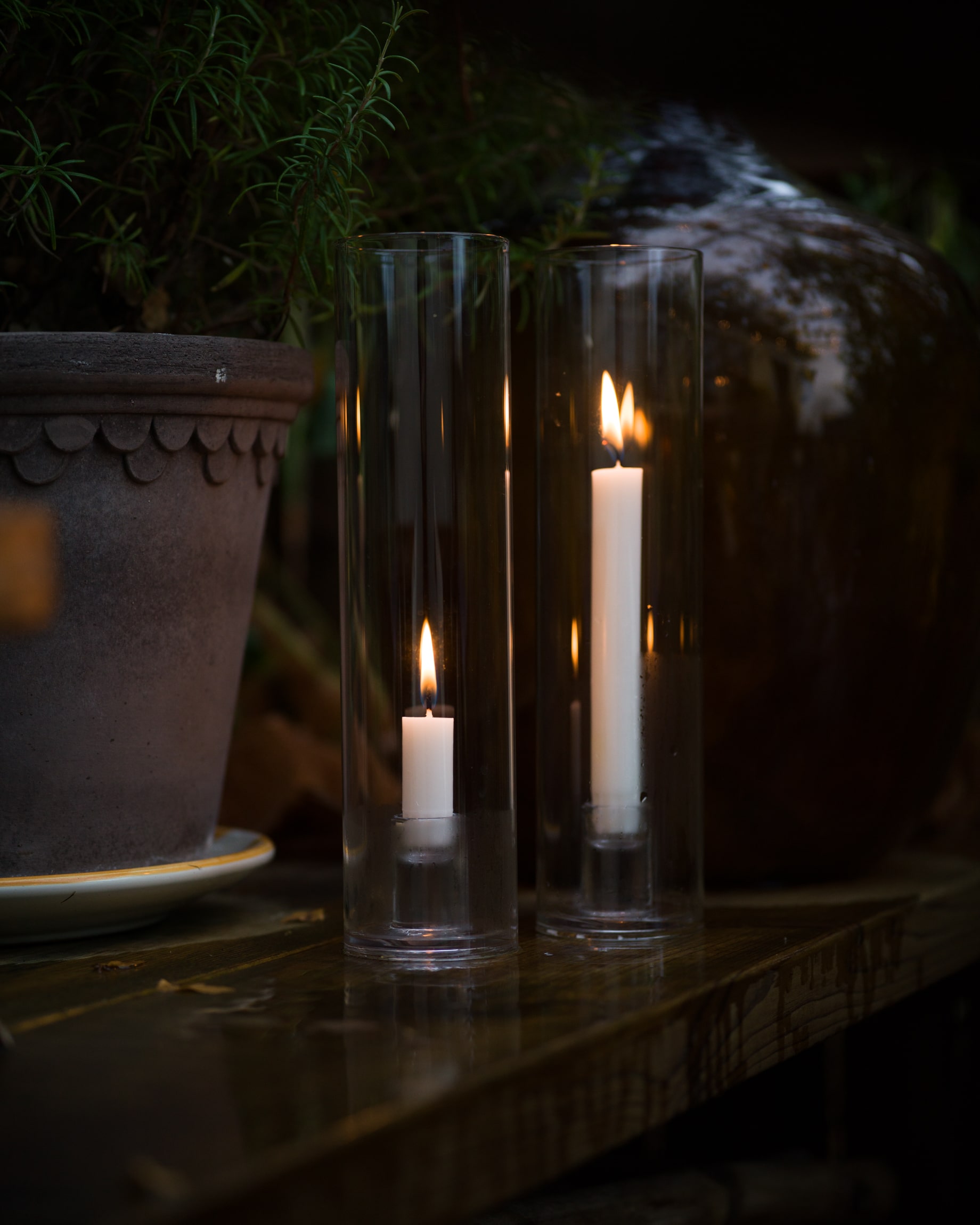 Ljusstake i glas - Bild 4