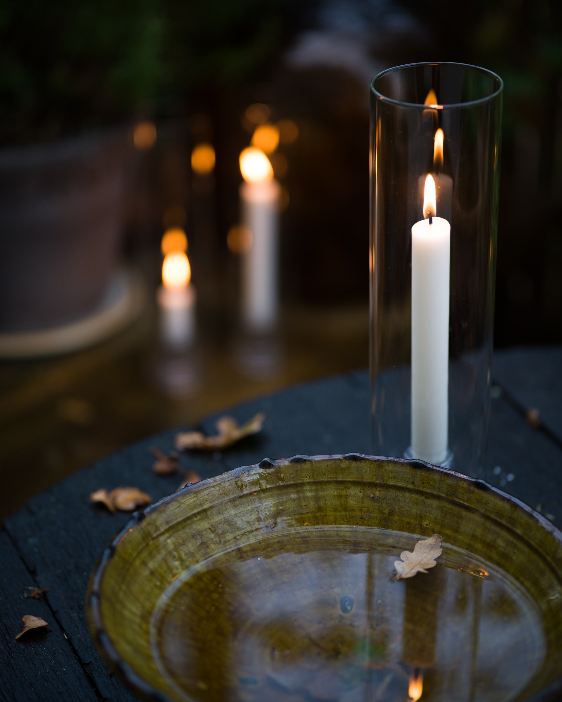 Ljusstake i glas - Bild 7